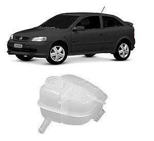 RESERVATÓRIO RADIADOR ASTRA 99/14 2.0 16V VECTRA 06/10 (3 SAÍDAS) 99 00 01 02 03 04 05 06 07 08 09 10 11 12 13 14 COM SENSOR G1217