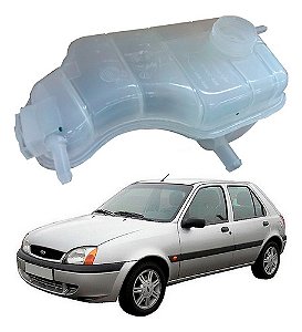 RESERVATÓRIO RADIADOR FIESTA 1.4 16V 99/99 STREET COURIER 99/07 99 00 01 02 03 04 05 06 07 (ZETEC) (3 SAÍDAS) G1108