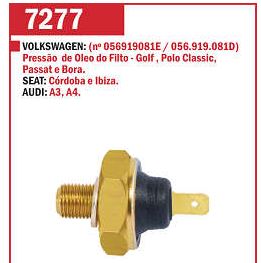 CEBOLINHA ÓLEO INTERRUPTOR SENSOR A3 A4 CORDOBA IBIZA BORA GOLF PASSAT POLO CLASSIC 96/02 96 97 98 99 00 01 02 M7277