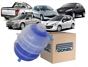 RESERVATÓRIO RADIADOR PEUGEOT 206 207 1.4/1.6 98/10 HOGGAR 1.4 10/12 98 99 00 01 02 03 04 05 06 07 08 09 10 G1601