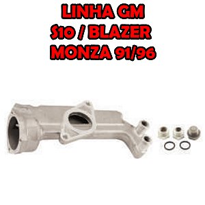 CARCAÇA VÁLVULA TERMOSTÁTICA BLAZER/S10 94/96 MONZA 85/96 VECTRA 96/99 85 86 87 88 89 90 91 92 93 94 95 96 AMD36620/FTH2135/7005250000