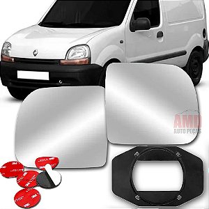 LENTE ESPELHO RETROVISOR KANGOO 99/06 99 00 01 02 03 04 05 06 5023-E LADO ESQUERDO (MOTORISTA)