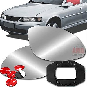 LENTE ESPELHO RETROVISOR VECTRA 97/06 97 98 99 00 01 02 03 04 05 06 2006-E LADO ESQUERDO (MOTORISTA)