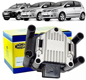 BOBINA IGNIÇÃO BORA 2.0 8V 00/ FOX 1.0/1.6 8V 03/10 GOL PARATI SAVEIRO G3/G4/G5/G6 1.0/1.6 8V 03/13 GOLF 1.6/2.0 8V 99/ POLO 1.6/2.0 8V 03/10 AUDI A3 A4 1.8 8V 96/ CORDOBA 1.6 8V 99/ 96 97 98 99 00 01 02 03 04 05 06 07 08 09 10 11 12 13  BO023/BI0017MM