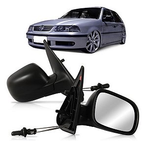 ESPELHO RETROVISOR GOL SPECIAL (MENOR PEQUENO) G3 4 PORTAS COM CONTROLE LADO DIREITO (PASSAGEIRO) 99/06 99 00 01 02 03 04 05 06 RX1126/RG926