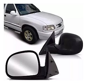 ESPELHO RETROVISOR S10 BLAZER 95/16 SEM CONTROLE LADO ESQUERDO (MOTORISTA) 95 96 97 98 99 00 01 02 03 04 05 06 07 08 09 10 11 12 13 14 15 16 RX2231