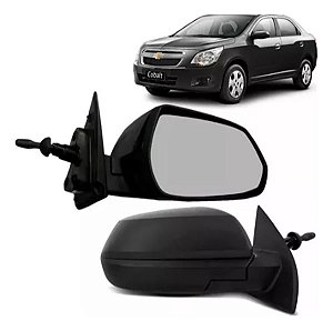ESPELHO RETROVISOR COBALT 12/22 12 13 14 15 16 17 18 19 20 21 22 COM CONTROLE LADO ESQUERDO (MOTORISTA) RX2273