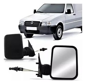 ESPELHO RETROVISOR FIORINO 97/11 97 98 99 00 01 02 03 04 05 06 07 08 09 10 11 COM CONTROLE LADO ESQUERDO (MOTORISTA)  RX4403/RF333