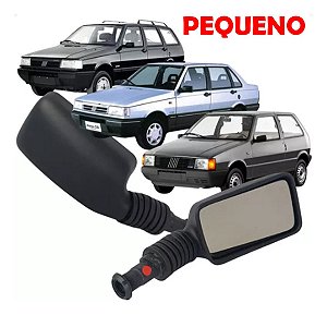 ESPELHO RETROVISOR UNO 89/98 89 90 91 92 93 94 95 96 97 98 ELX FIXO 2/4 PORTAS PEQUENO LADO ESQUERDO (MOTORISTA) RX4415