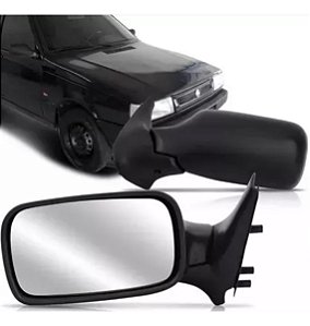ESPELHO RETROVISOR UNO 01/08 2 PORTAS SEM CONTROLE LADO ESQUERDO (MOTORISTA)  RX4419/RU541
