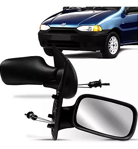 ESPELHO RETROVISOR PALIO SIENA 96/00 96 97 98 99 00 4 PORTAS COM CONTROLE LADO ESQUERDO (MOTORISTA)  RX4425/RP533
