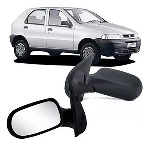 ESPELHO RETROVISOR PALIO SIENA 01/05 01 02 03 04 05 FIRE 4 PORTAS SEM CONTROLE LADO DIREITO (PASSAGEIRO)  RX4434/RP630