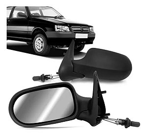ESPELHO RETROVISOR UNO ECONOMY 09/15 09 10 11 12 13 14 15 2 PORTAS COM CONTROLE LADO DIREITO (PASSAGEIRO) RX4500