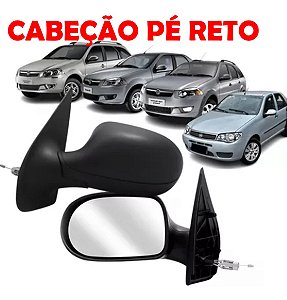 ESPELHO RETROVISOR PALIO SIENA ESSENCE 11/16 11 12 13 14 15 16 4 PORTAS COM CONTROLE LADO ESQUERDO (MOTORISTA)  RX4523/RP697