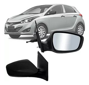ESPELHO RETROVISOR HB20 12/19 12 13 14 15 16 17 18 19 C/C S/SETA LADO ESQUERDO (MOTORISTA) RX7745