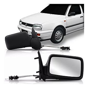 ESPELHO RETROVISOR GOLF 92/99 92 93 94 95 96 97 98 99 COM CONTROLE LADO ESQUERDO (MOTORISTA) RX1179