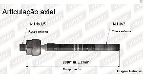 BARRA AXIAL ESCORT 93/03 VERONA 93/96 93 94 95 96 97 98 99 00 01 02 03 AMD139/680009