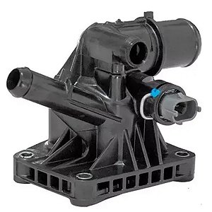 CARCAÇA VÁLVULA TERMOSTÁTICA ARGO 17/23 CRONOS 18/23 MOBI 17/23 NOVO UNO 16/23 1.0 8V 3 CILINDROS 16 17 18 19 20 21 22 23 BB55267985/55267985