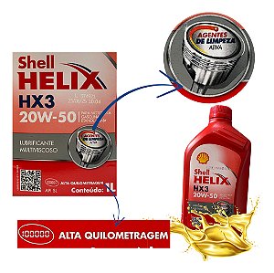 OLEO MOTOR 20W50 'SHELL" 1LT 41064905