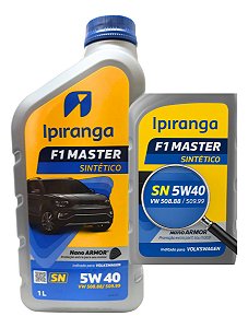 OLEO MOTOR 5W40 IPIRANGA 1LT 28507