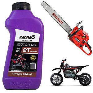 OLEO MOTOR 2T MOTO "RADNAQ" 500 ML 274
