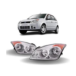 FAROL FIESTA 08/10 08 09 10 LADO ESQUERDO MOTORISTA