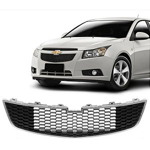 GRADE PARACHOQUE INFERIOR CRUZE FRISO CROMADO 10/14 10 11 12 13 14 COMPLETO RX12105