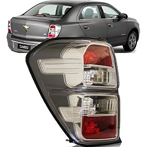 LANTERNA TRASEIRA COBALT 12/16 12 13 14 15 16 FUME LADO ESQUERDO MOTORISTA ZN14141171