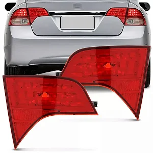 LANTERNA TRASEIRA HONDA CIVIC 07/11  07 08 09 10 11 MALA LADO DIREITO PASSAGEIRO
