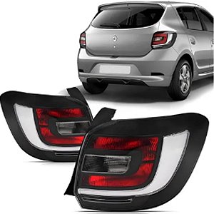 LANTERNA TRASEIRA SANDERO 15/20 15 16 17 18 19 20 FUME LADO DIREITO PASSAGEIRO ZN6160004