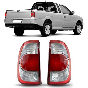 LANTERNA TRASEIRA SAVEIRO 06/12 G4 06 07 08 09 10 11 12 FUME CLARO LADO ESQUERDO MOTORISTA