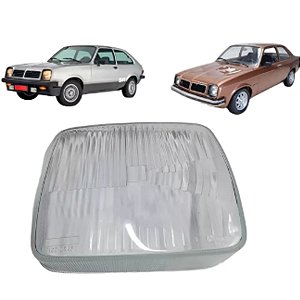 LENTE FAROL CHEVETTE 80/82 80 81 82 LADO ESQUERDO MOTORISTA