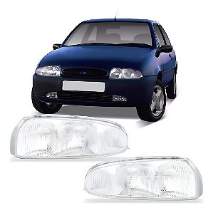 LENTE FAROL COURIER 96/99 96 97 98 99 LADO DIREITO PASSAGEIRO