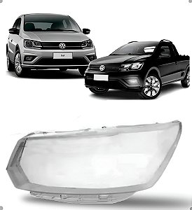 LENTE FAROL GOL G7 16/22 16 17 18 19 20 21 22 LADO DIREITO PASSAGEIRO