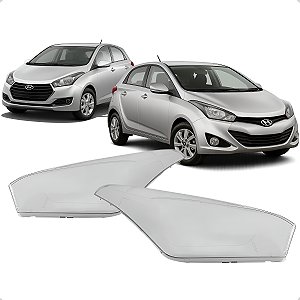 LENTE FAROL HB20 12/20 12 13 14 15 16 17 18 19 20 LADO DIREITO PASSAGEIRO