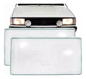 LENTE FAROL PARATI/SAVEIRO 87/90 87 88 89 90 LADO DIREITO PASSAGEIRO