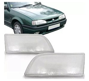 LENTE FAROL RENAULT 19 93/98 93 94 95 96 97 98 LADO ESQUERDO MOTORISTA