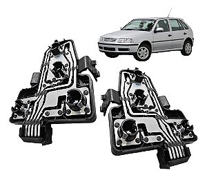 SOQUETE CIRCUITO LANTERNA TRASEIRA GOL G3 99/06 99 00 01 02 03 04 05 06 LADO ESQUERDO MOTORISTA (USADO)