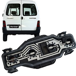 SOQUETE CIRCUITO LANTERNA TRASEIRA PEUGEOT PARTNER 98/06 98 99 00 01 02 03 04 05 06