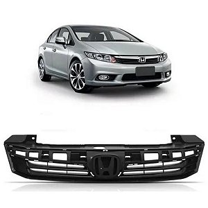 GRADE CIVIC 12/14 12 13 14 PRETO LISO ORIGINAL HONDA