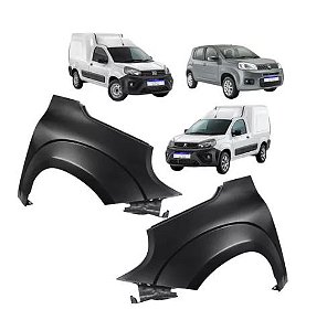 PARALAMA UNO FIORINO 16/23 16 17 18 19 20 21 22 23 LADO ESQUERDO (MOTORISTA) 006727