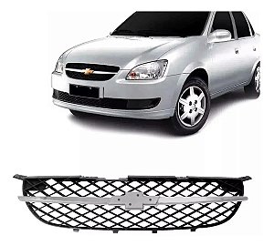 GRADE CORSA CLASSIC 12/18 PRETO COM FRISO CROMADO 12 13 14 15 16 17 18 RX12089