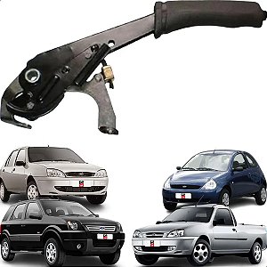 ALAVANCA FREIO MÃO MAO FIESTA KA 96/07 96 97 98 99 00 01 02 03 04 05 06 07 COURIER 97/09 97 98 99 00 01 02 03 04 05 06 07 08 09 ECOSPORT 03/ KA 08/ AMD33166/S5063KX/01.017.0