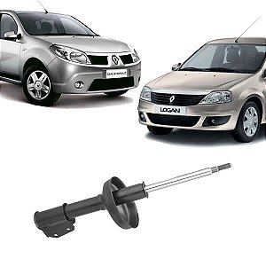 AMORTECEDOR DIANTEIRO RENAULT LOGAN SANDERO 1.0/1.6 07/13 07 08 09 10 11 12 13 25298
