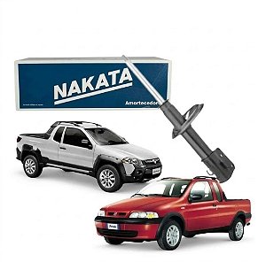 AMORTECEDOR DIANTEIRO STRADA 01/12 01 02 03 04 05 06 07 08 09 10 11 12 "NAKATA" 25907/HG33004