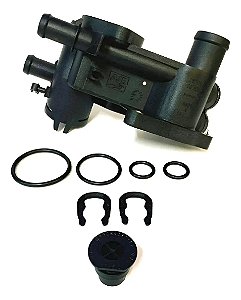 CAVALETE CARCAÇA VÁLVULA TERMOSTÁTICA ÁGUA GOL 1.0 8V 16V COM AR CONDICIONADO B319/AMD18531/1522/087109/MG100