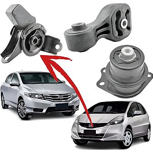 COXIM MOTOR CITY FIT 09/14 09 10 11 12 13 14 LADO ESQUERDO MOTORISTA "SHOCKBRAS" 80779/ACX07019