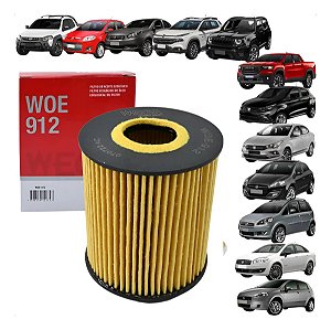 FILTRO ÓLEO PALIO IDEA FLEX 10/ WOE912