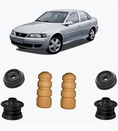 KIT AMORTECEDOR BATENTE TRASEIRO VECTRA 97 98 99 00 01 02 03 04 05 06 "PARCIAL" X2 PEÇAS 15031