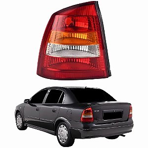 LANTERNA TRASEIRA ASTRA SEDAN 99/02 99 00 01 02 TRICOLOR LADO DIREITO PASSAGEIRO ZN1414290
